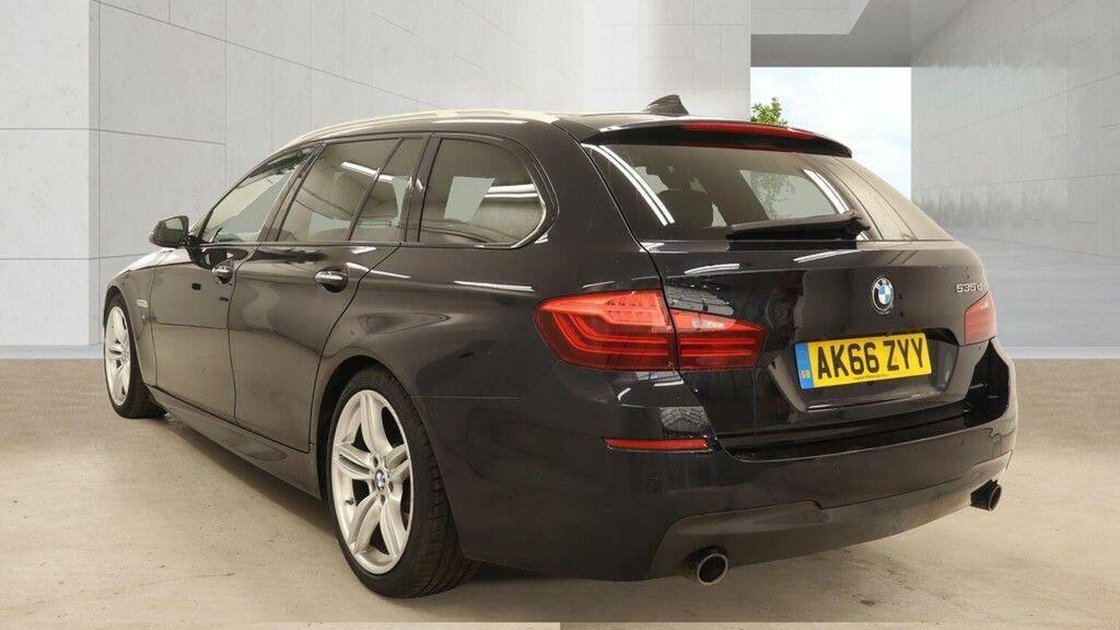 BMW 5 Series Estate 3.0 535D M Sport Touring Euro 6 Ss Black #3