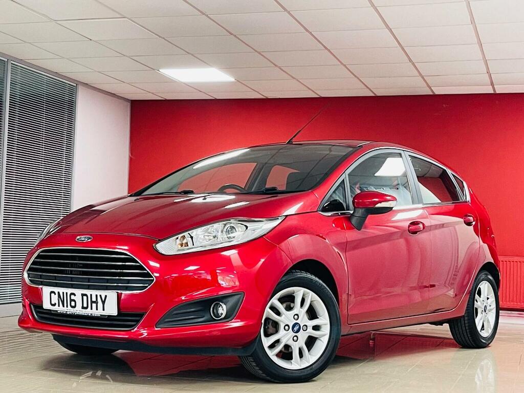Ford Fiesta Hatchback 1.0T Ecoboost Zetec Euro 6 Ss 20 CN16DHY Red