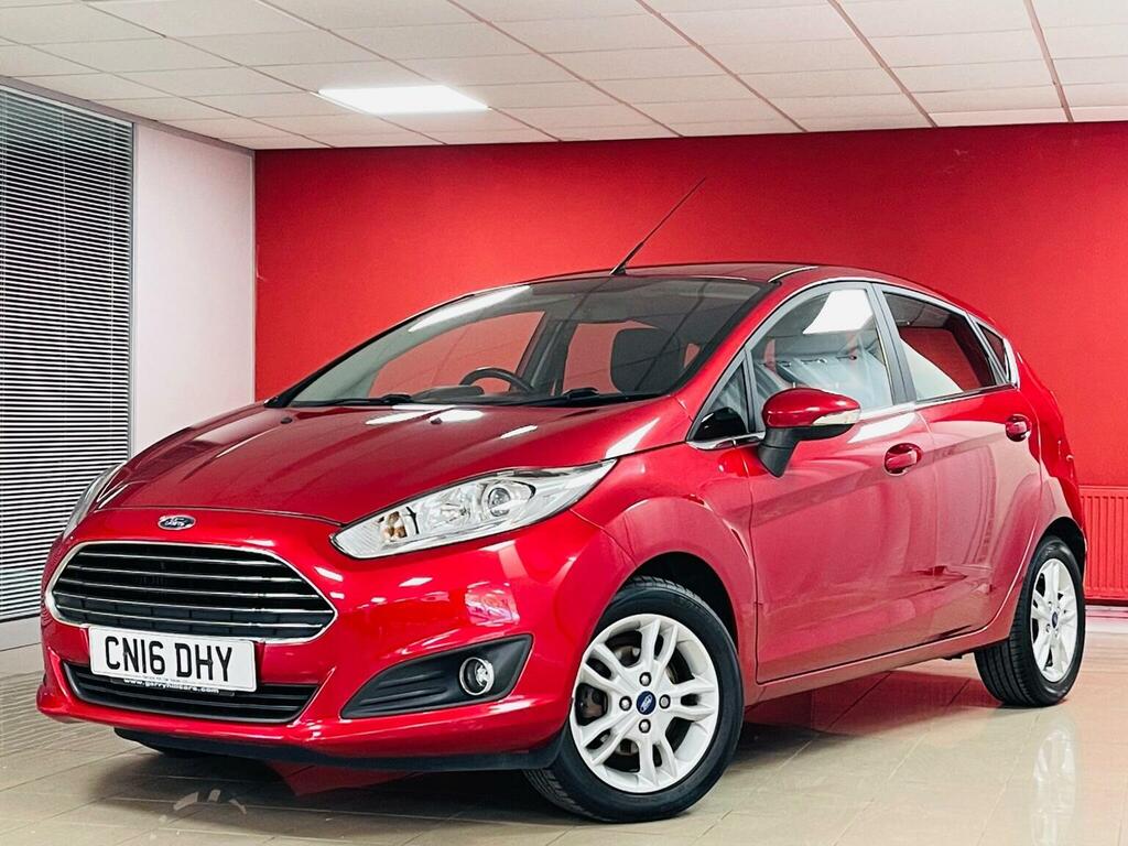 Ford Fiesta Hatchback 1.0T Ecoboost Zetec Euro 6 Ss 20 CN16DHY Red #2