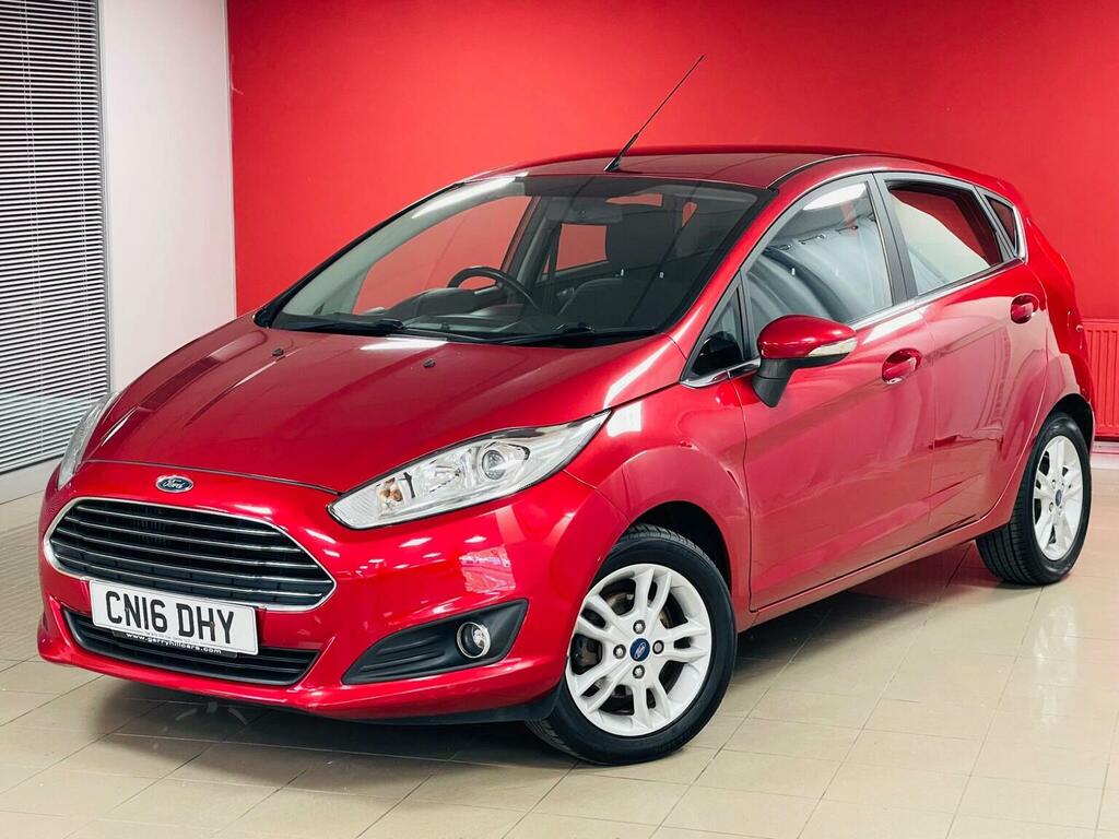 Ford Fiesta Hatchback 1.0T Ecoboost Zetec Euro 6 Ss 20 CN16DHY Red #3
