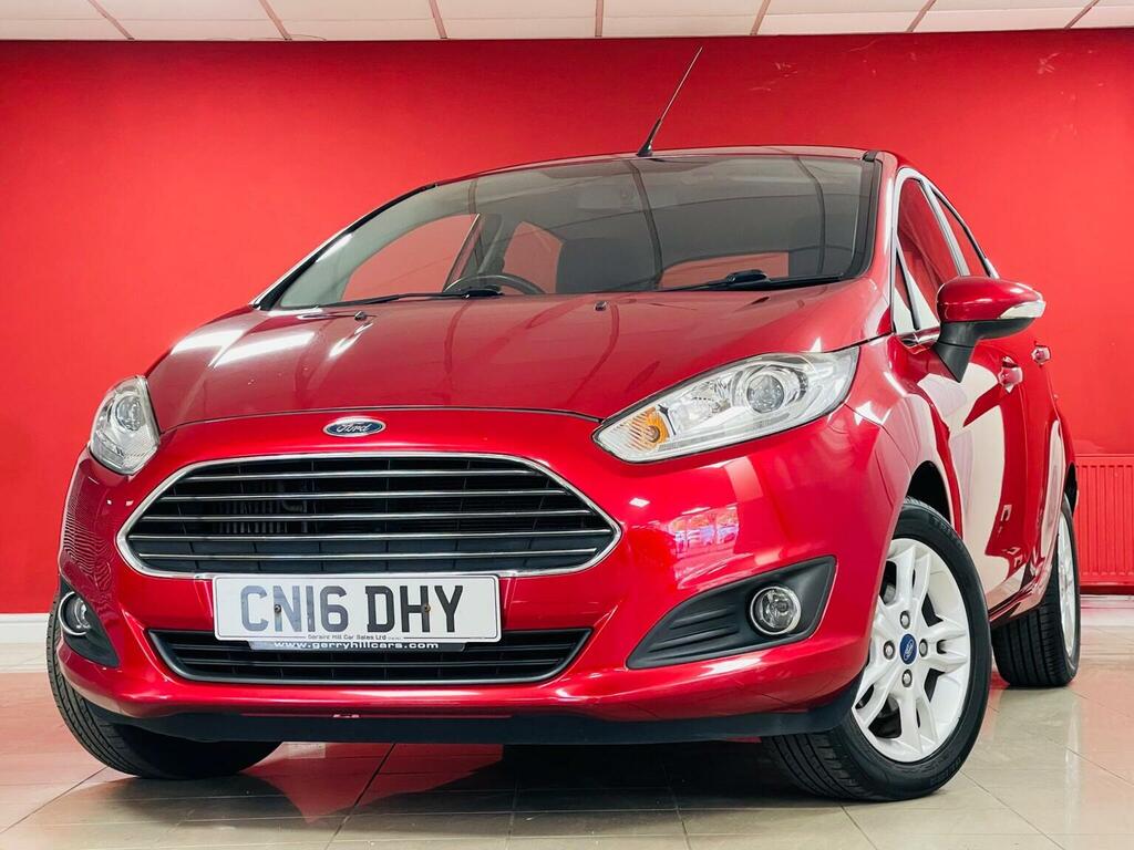 Ford Fiesta Hatchback 1.0T Ecoboost Zetec Euro 6 Ss 20 CN16DHY Red #4