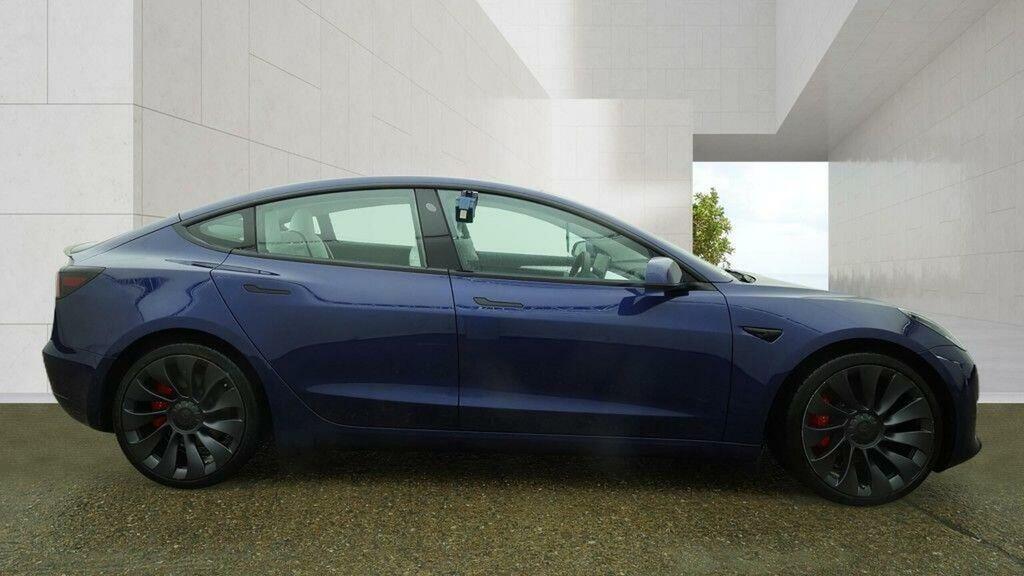 Tesla Model 3 Saloon Dual Motor Performance 4Wde Per Blue #5