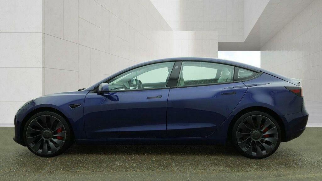 Tesla Model 3 Saloon Dual Motor Performance 4Wde Per Blue #6
