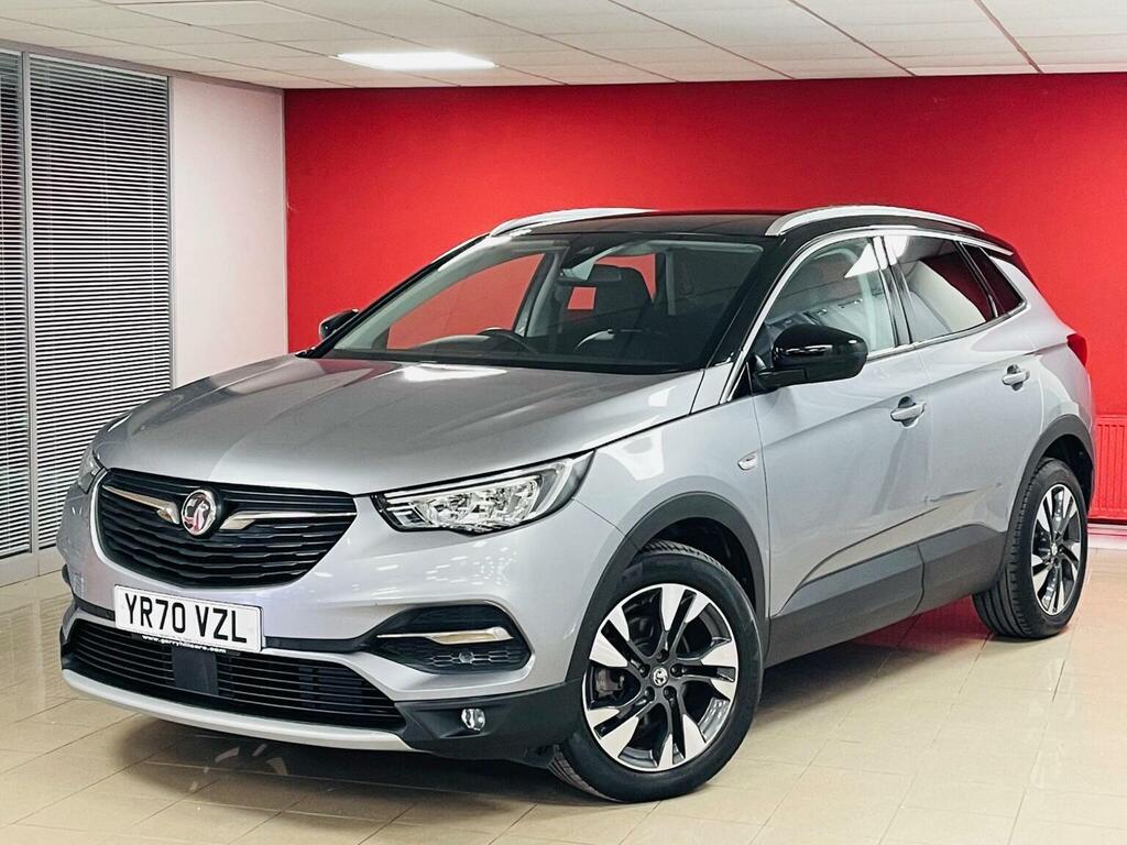 Vauxhall Grandland X Suv 1.2 Turbo Sri Nav Euro 6 Ss 202070 YR70VZL Grey #3