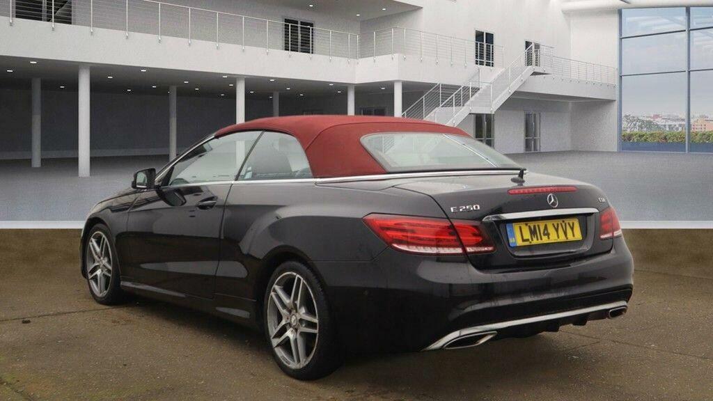 Mercedes-Benz E Class 2.1 E250 Cdi Amg Sport Cabriolet G-tronic Euro 5 Black #4