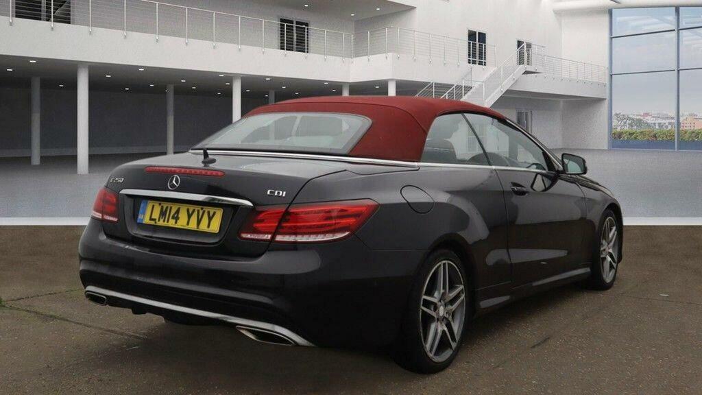 Mercedes-Benz E Class 2.1 E250 Cdi Amg Sport Cabriolet G-tronic Euro 5 Black #3