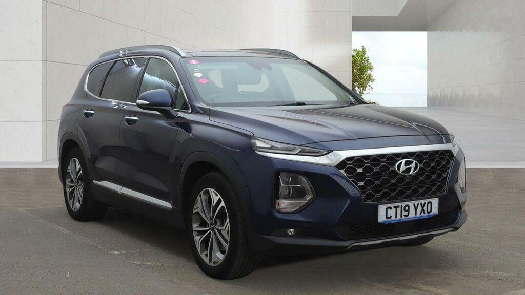 Hyundai Santa Fe 2.2 Crdi Premium Se 4Wd Euro 6 Ss 7 Se Blue #2