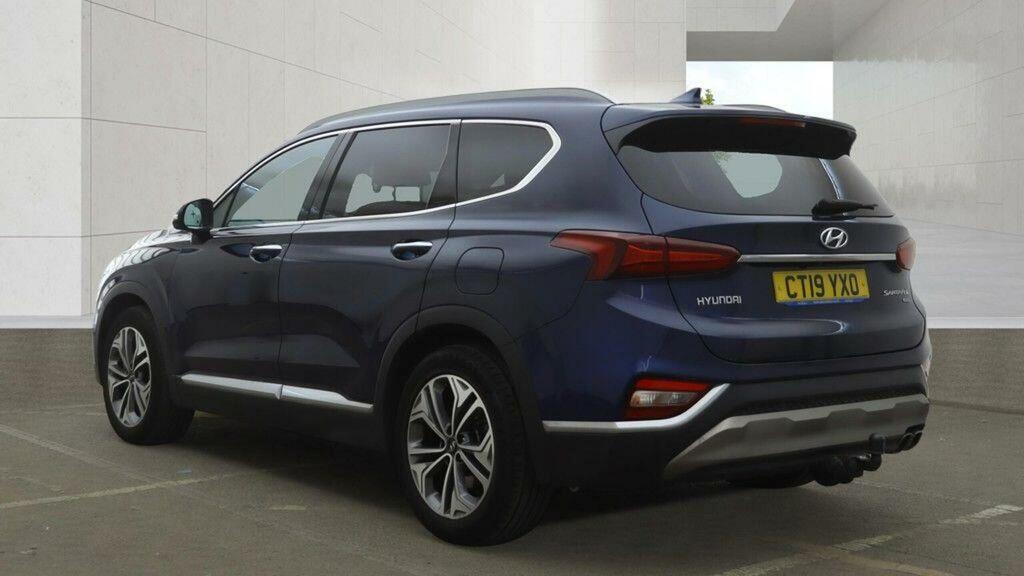 Hyundai Santa Fe 2.2 Crdi Premium Se 4Wd Euro 6 Ss 7 Se Blue #3