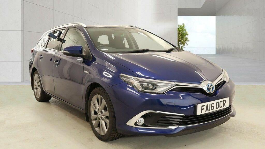 Toyota Auris 1.8 Vvt-h Excel Touring Sports Cvt Euro 6 Ss Blue #2