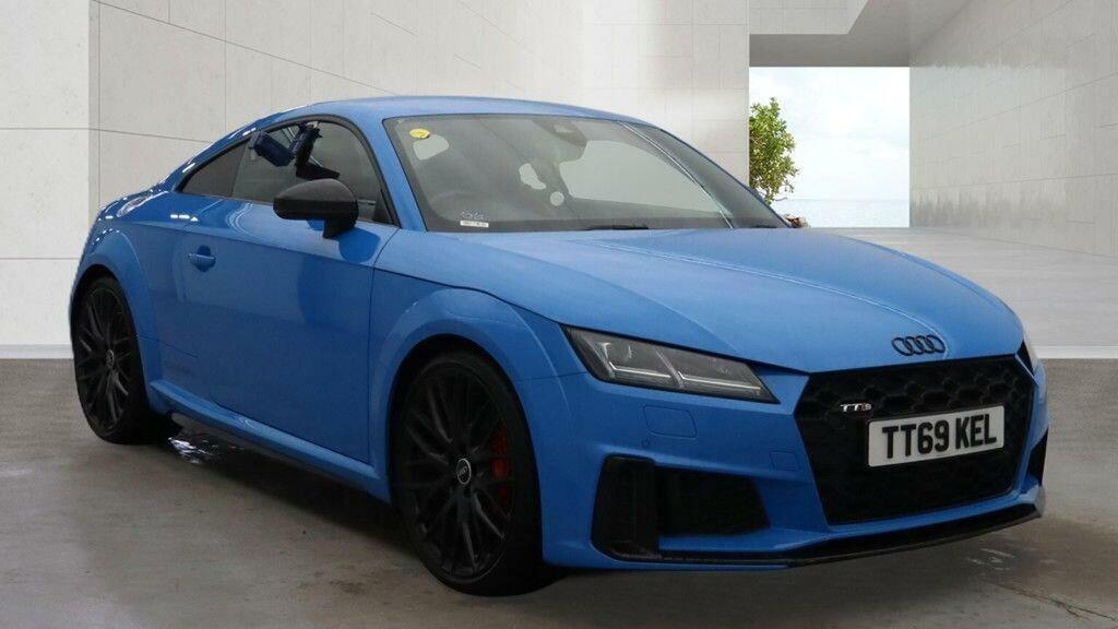 Audi TTS 2.0 Tfsi Black Edition S Tronic Quattro Euro 6 S Blue #2