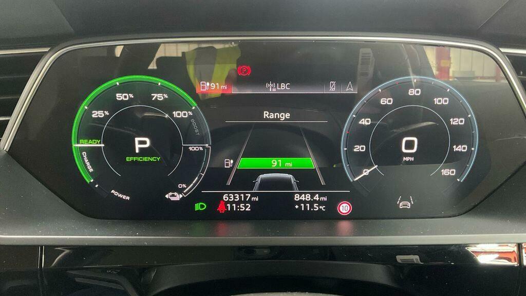 Audi E-tron 55 S Line Sportback Quattro 95Kw Blue #12