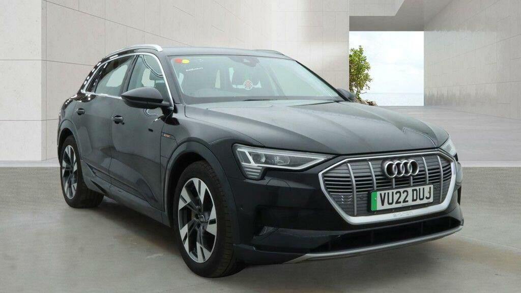 Audi E-tron Suv 55 Sport Quattro 95Kwh 11Kw Charger Black #2