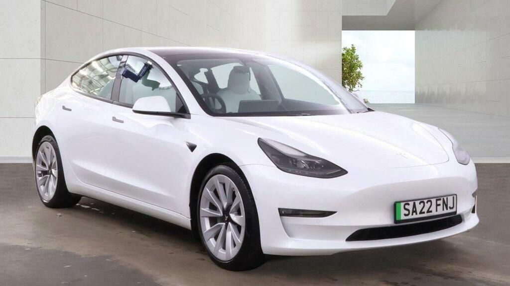 Tesla Model 3 Saloon Dual Motor Long Range 4Wde 2022 White #2