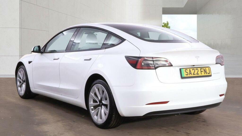 Tesla Model 3 Saloon Dual Motor Long Range 4Wde 2022 White #3