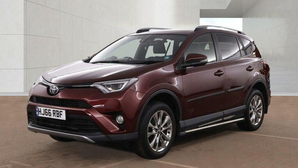 Toyota Rav 4 2.0 V-matic Excel Cvt 4Wd Euro 6 Ss Safety Red