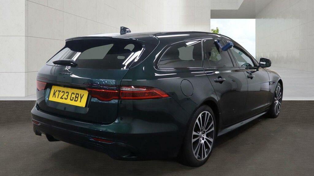 Jaguar XF 2.0 D200 Mhev R-dynamic Se Black Sportbrake E Green #4