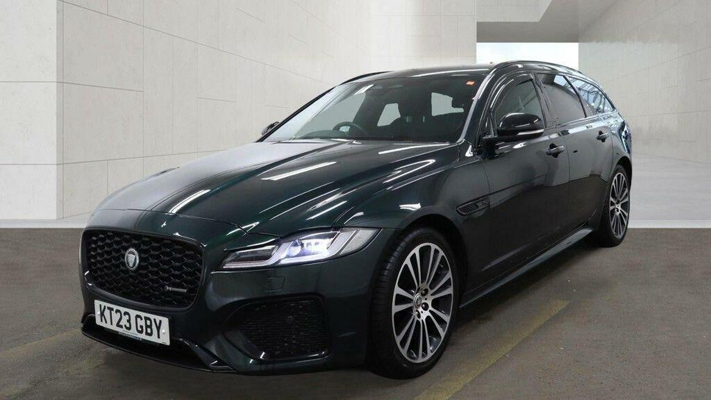 Jaguar XF 2.0 D200 Mhev R-dynamic Se Black Sportbrake E Green #2