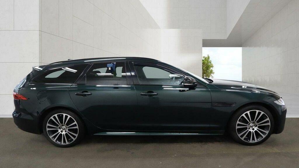 Jaguar XF 2.0 D200 Mhev R-dynamic Se Black Sportbrake E Green #5