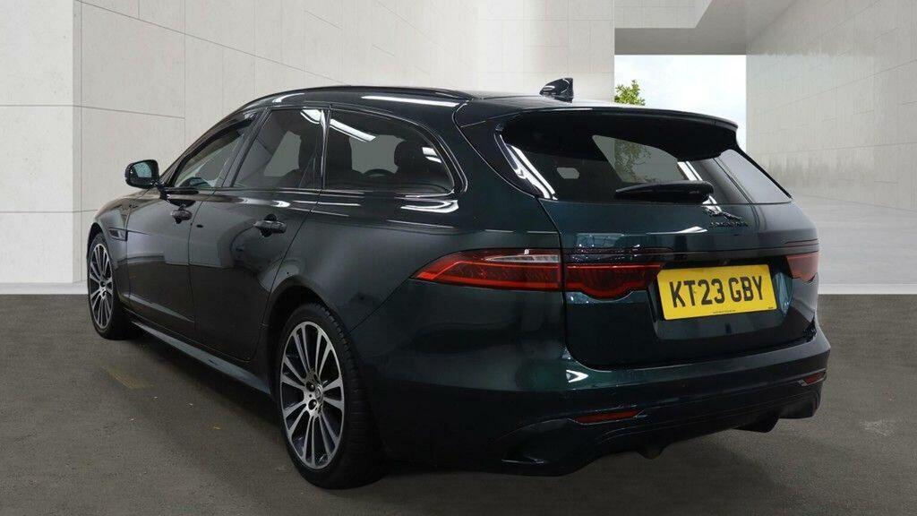 Jaguar XF 2.0 D200 Mhev R-dynamic Se Black Sportbrake E Green #3