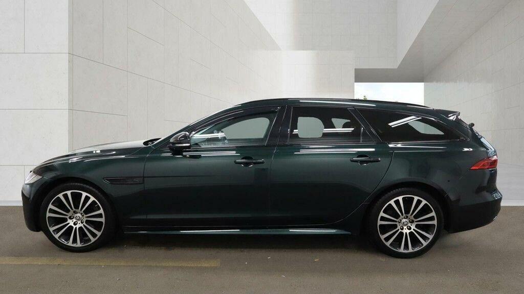 Jaguar XF 2.0 D200 Mhev R-dynamic Se Black Sportbrake E Green #6
