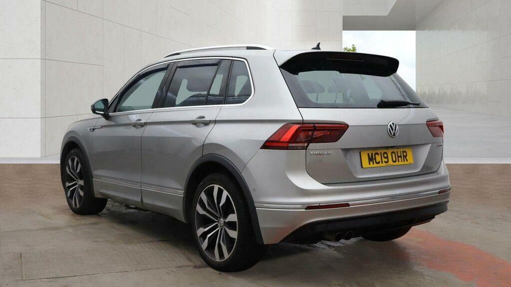 Volkswagen Tiguan 2.0 Tdi R-line Tech Dsg 4Motion Euro 6 Ss Silver #5