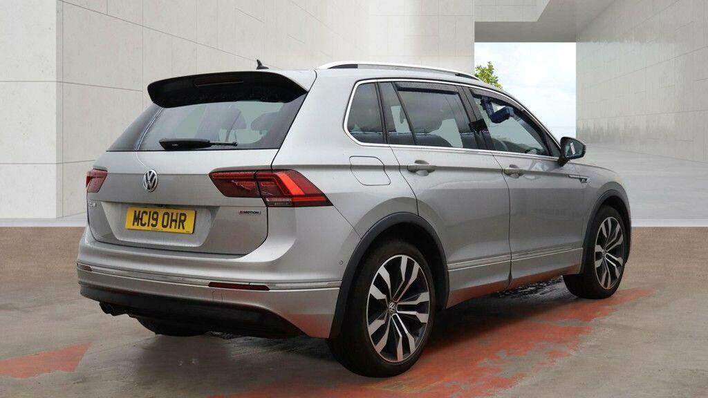 Volkswagen Tiguan 2.0 Tdi R-line Tech Dsg 4Motion Euro 6 Ss Silver #6