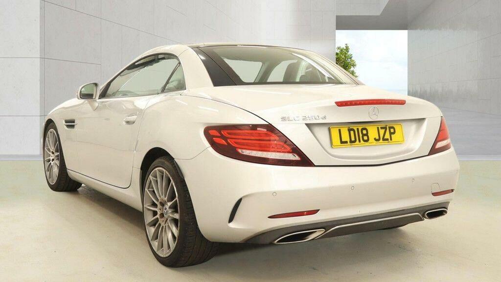 Mercedes-Benz SLC 2.1 Slc250d Amg Line G-tronic Euro 6 Ss Silver #3