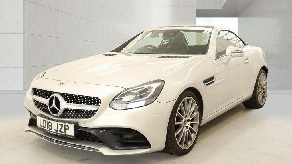 Mercedes-Benz SLC 2.1 Slc250d Amg Line G-tronic Euro 6 Ss Silver #2