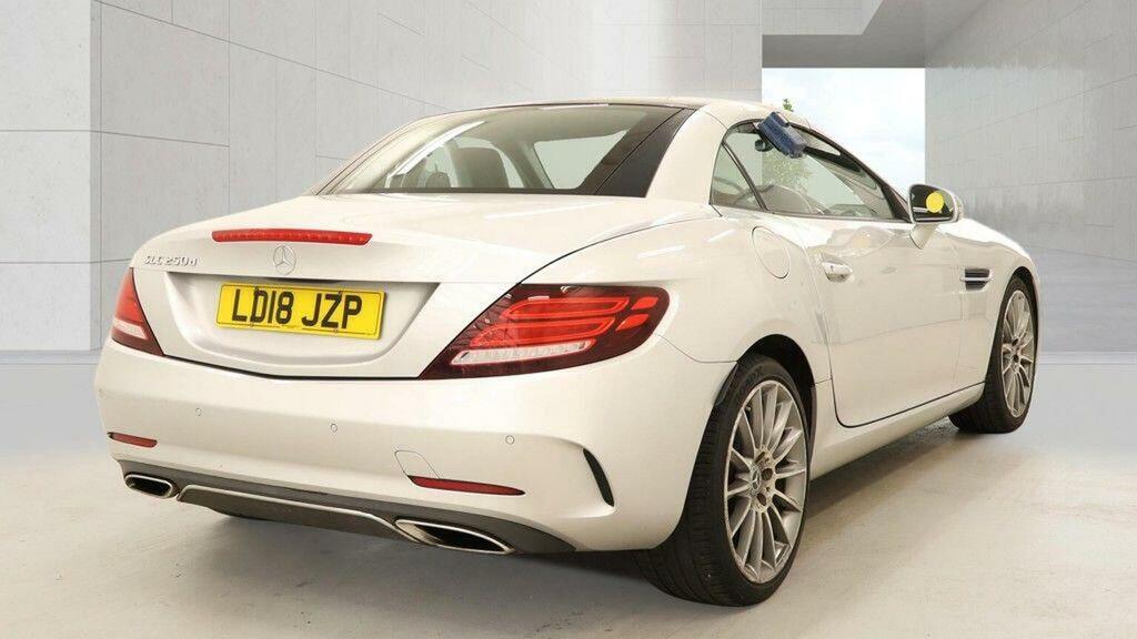 Mercedes-Benz SLC 2.1 Slc250d Amg Line G-tronic Euro 6 Ss Silver #4