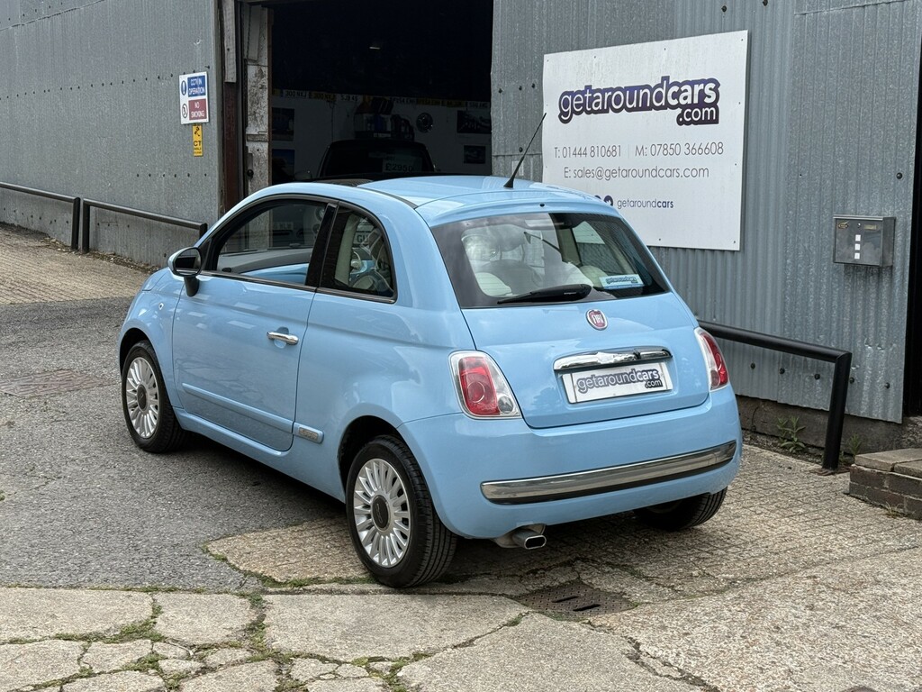 Fiat 500 1.2 Lounge FE12SKJ Blue #3