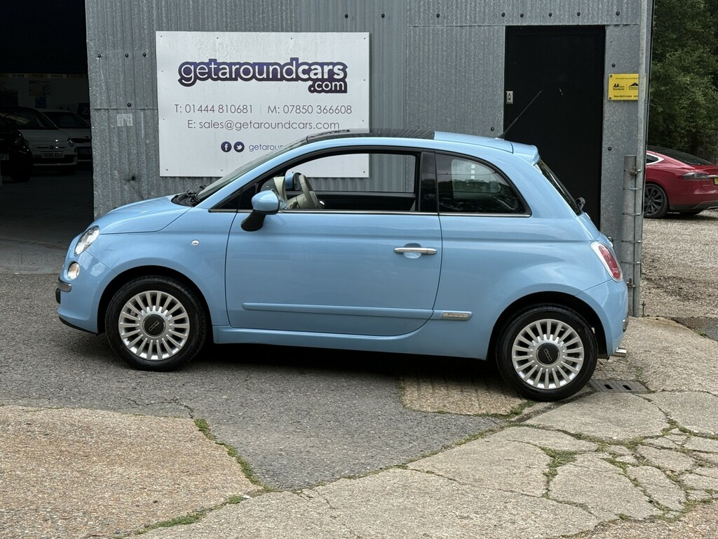 Fiat 500 1.2 Lounge FE12SKJ Blue #4