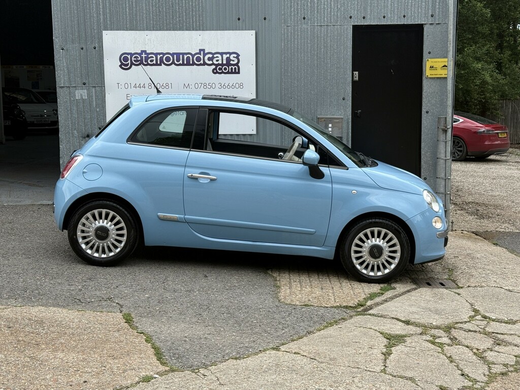 Fiat 500 1.2 Lounge FE12SKJ Blue #2
