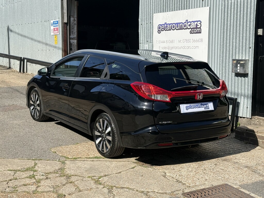 Honda Civic 1.8 I-vtec Sr Estate Black #3
