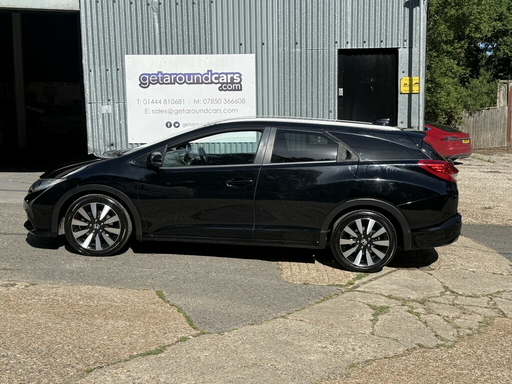 Honda Civic 1.8 I-vtec Sr Estate Black #4