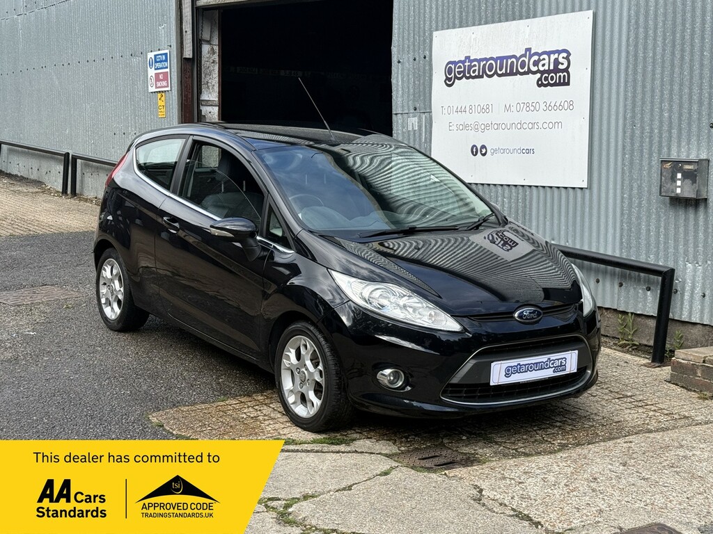 Ford Fiesta Hatchback 1.25 Zetec 201262 FG62PWF Black