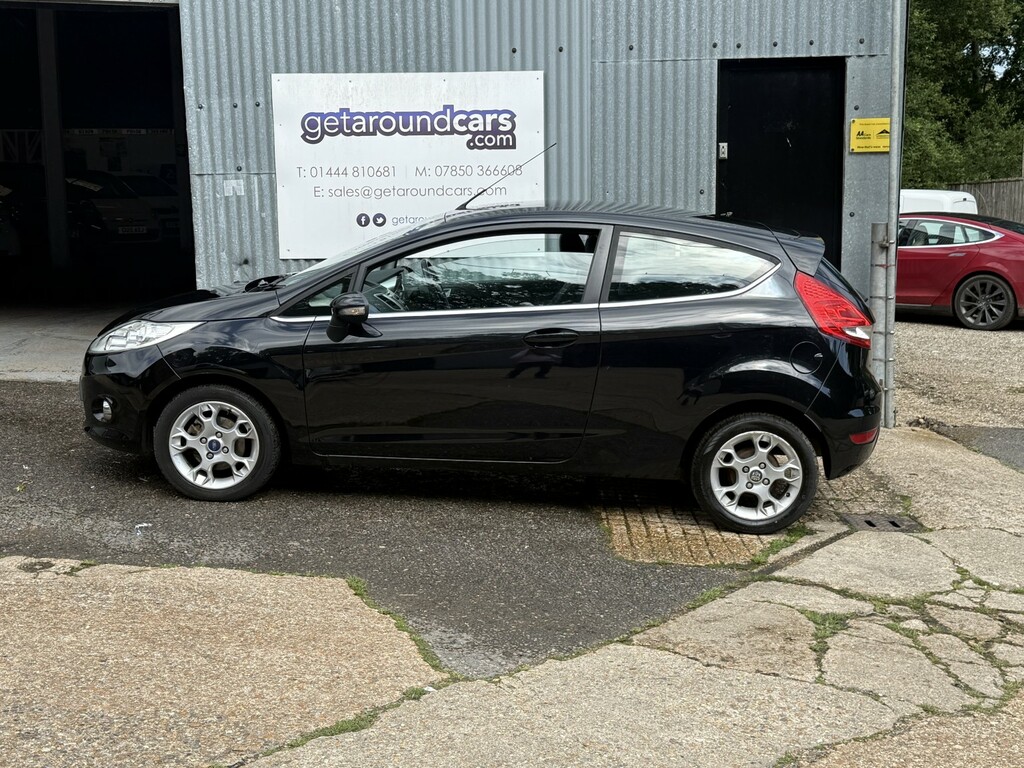 Ford Fiesta Hatchback 1.25 Zetec 201262 FG62PWF Black #4