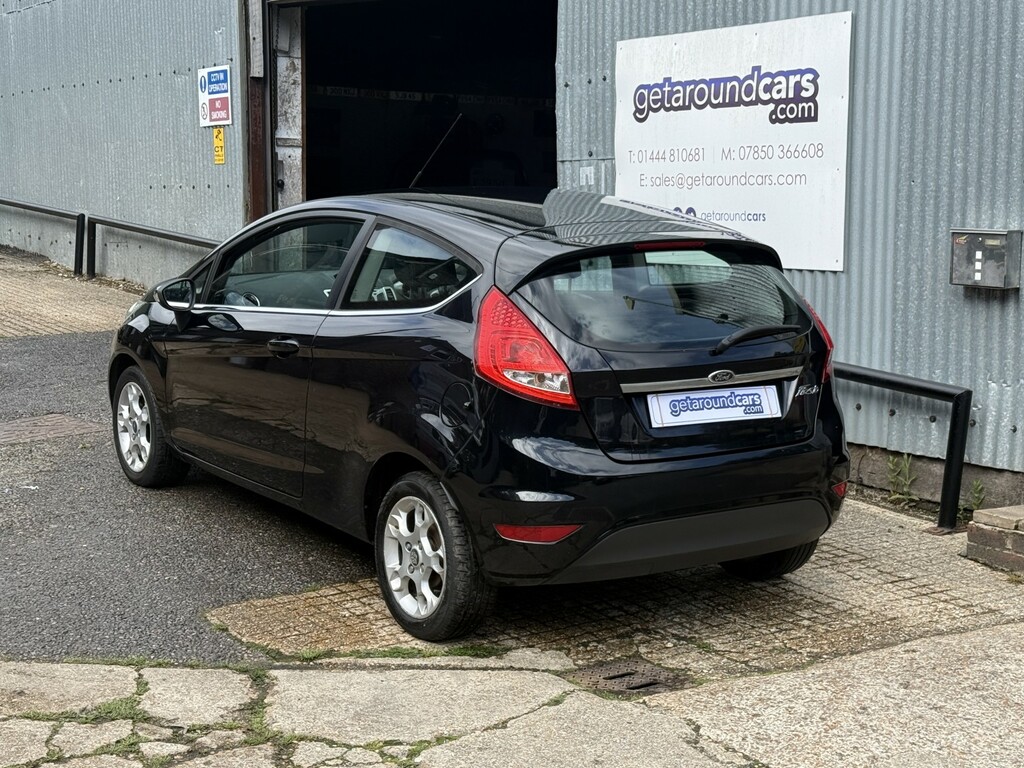 Ford Fiesta Hatchback 1.25 Zetec 201262 FG62PWF Black #3