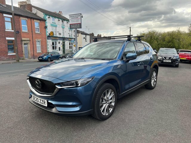 Mazda CX-5 2020 2.0 Skyactiv-g Sport Euro 6 Ss Blue #3