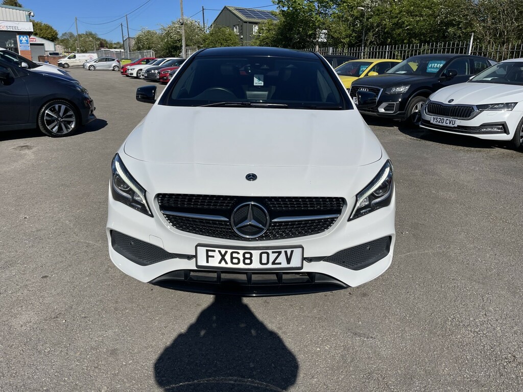 Mercedes-Benz CLA Class 2.1 Cla220d Amg Line Night Edition White #3