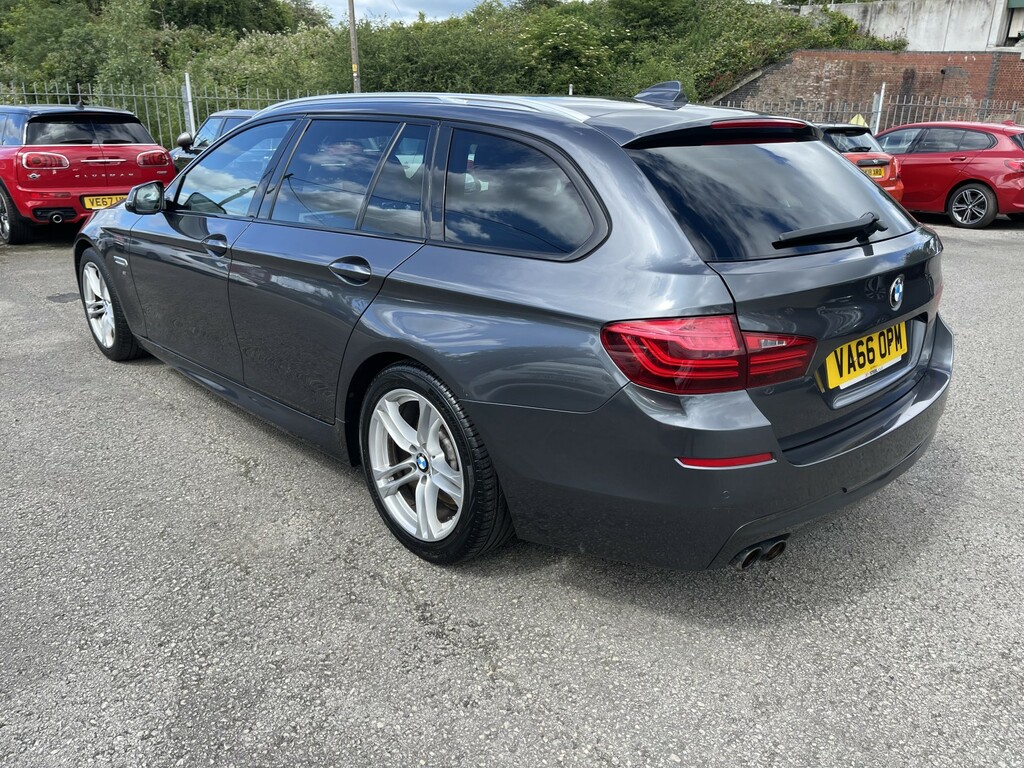 BMW 5 Series 2.0 520D M Sport Touring Grey #4