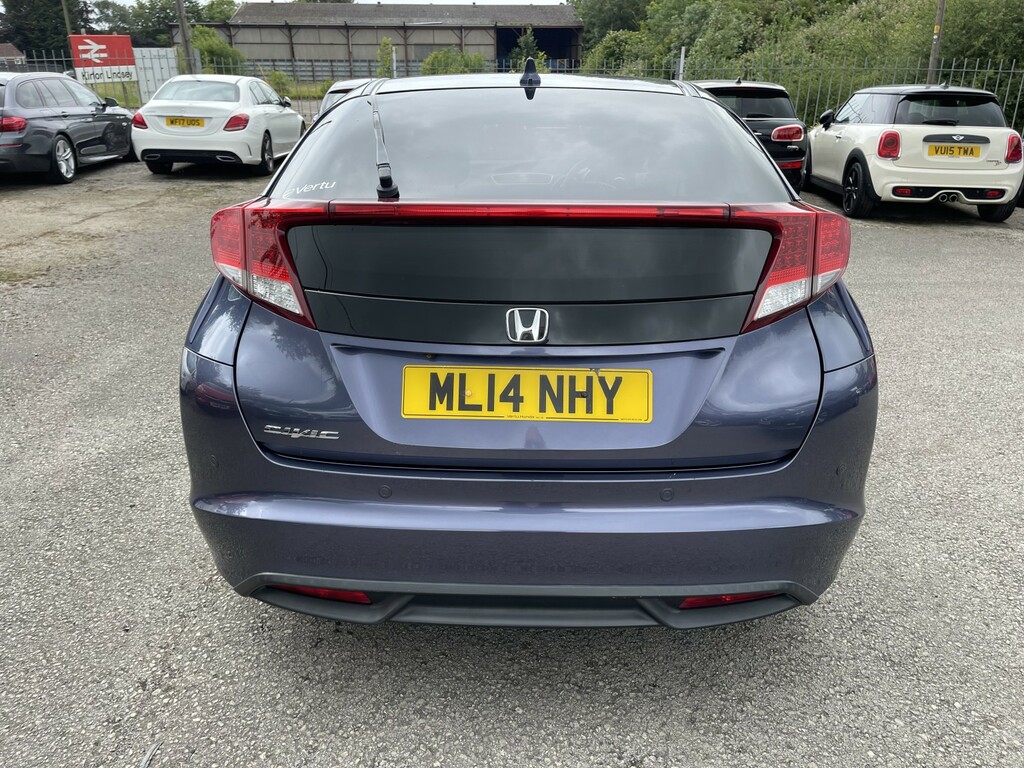 Honda Civic 1.6 I-dtec Se Plus-t Blue #5