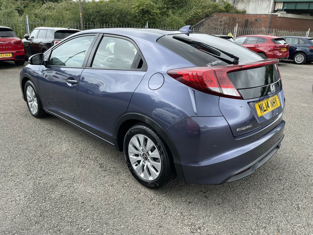 Honda Civic 1.6 I-dtec Se Plus-t Blue #4