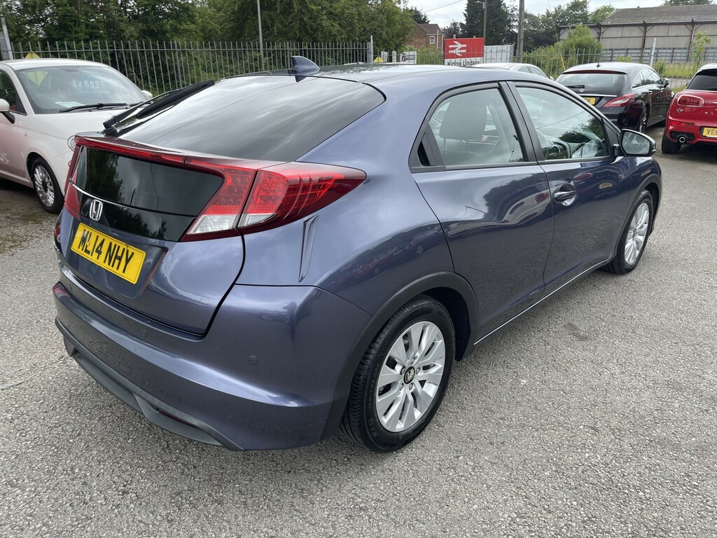 Honda Civic 1.6 I-dtec Se Plus-t Blue #3