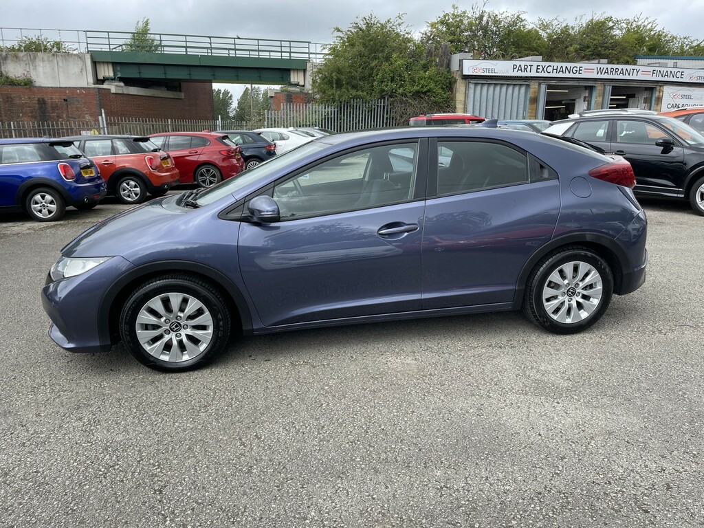 Honda Civic 1.6 I-dtec Se Plus-t Blue #6