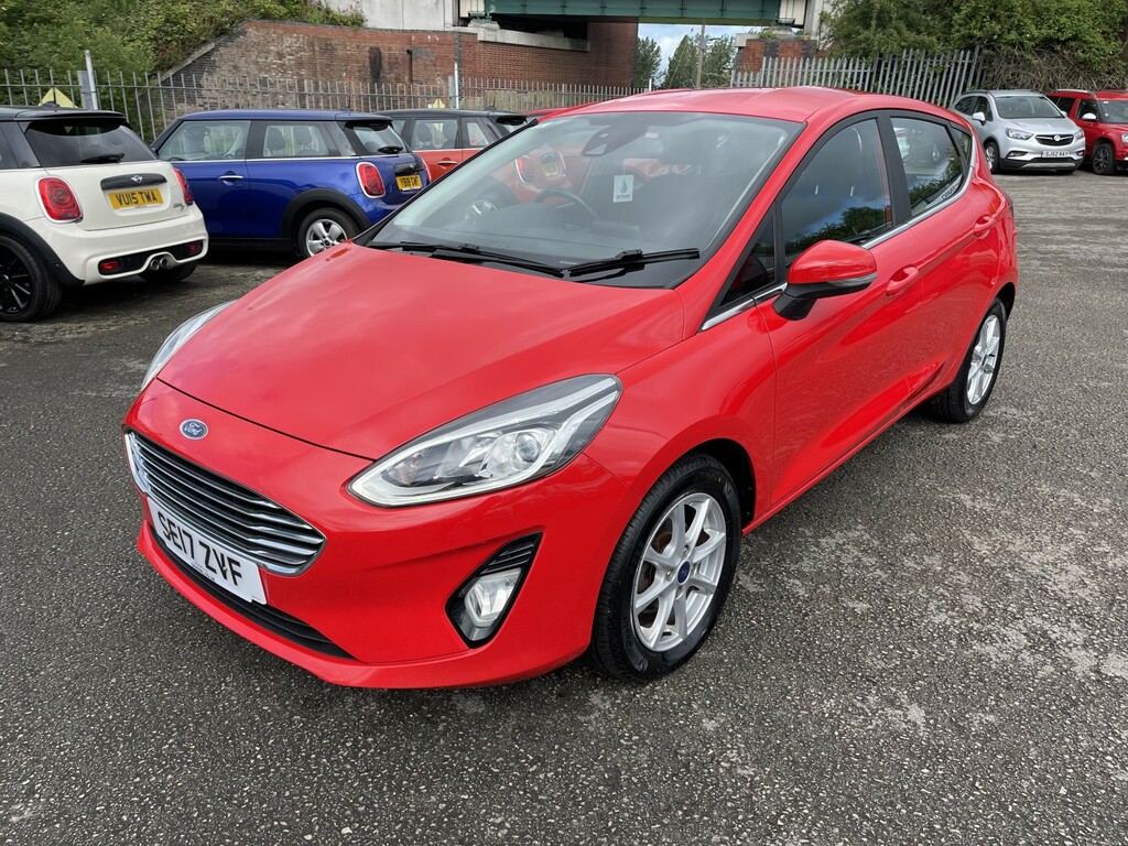 Ford Fiesta 1.0 T Ecoboost Zetec SE17ZVF Red #3