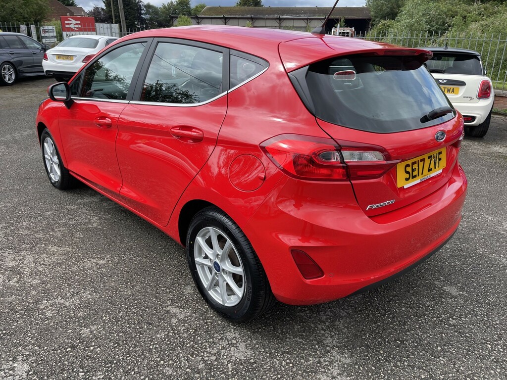 Ford Fiesta 1.0 T Ecoboost Zetec SE17ZVF Red #2