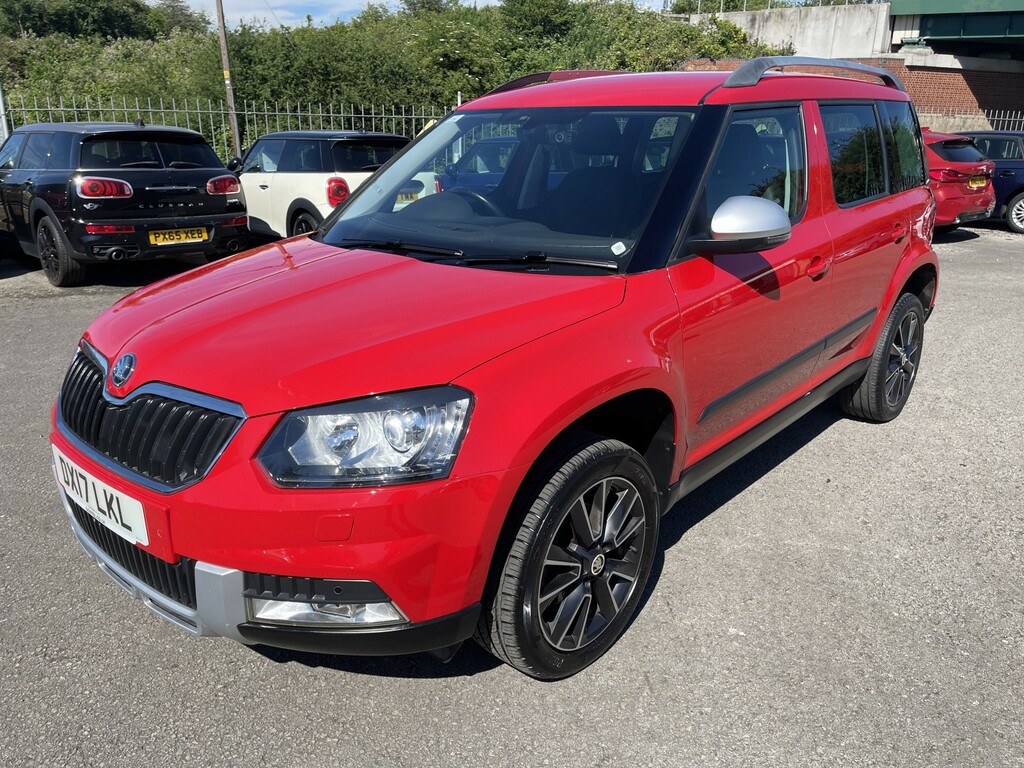 Skoda Yeti 2.0 Tdi Se L Drive Red