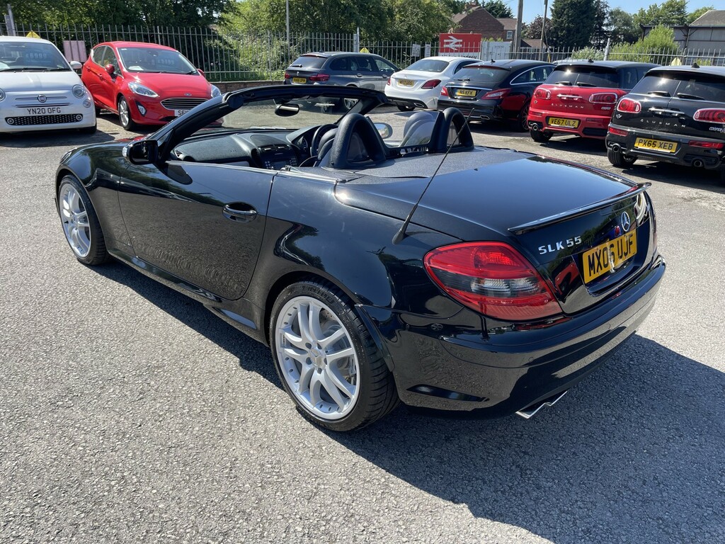 Mercedes-Benz SLK 5.4 Slk55 Amg Black #3