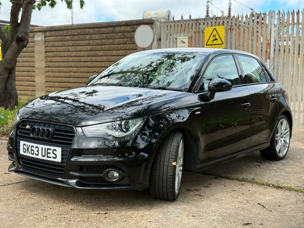 Audi A1 1.2 Tfsi S Line Sportback Euro 5 Ss Black #3