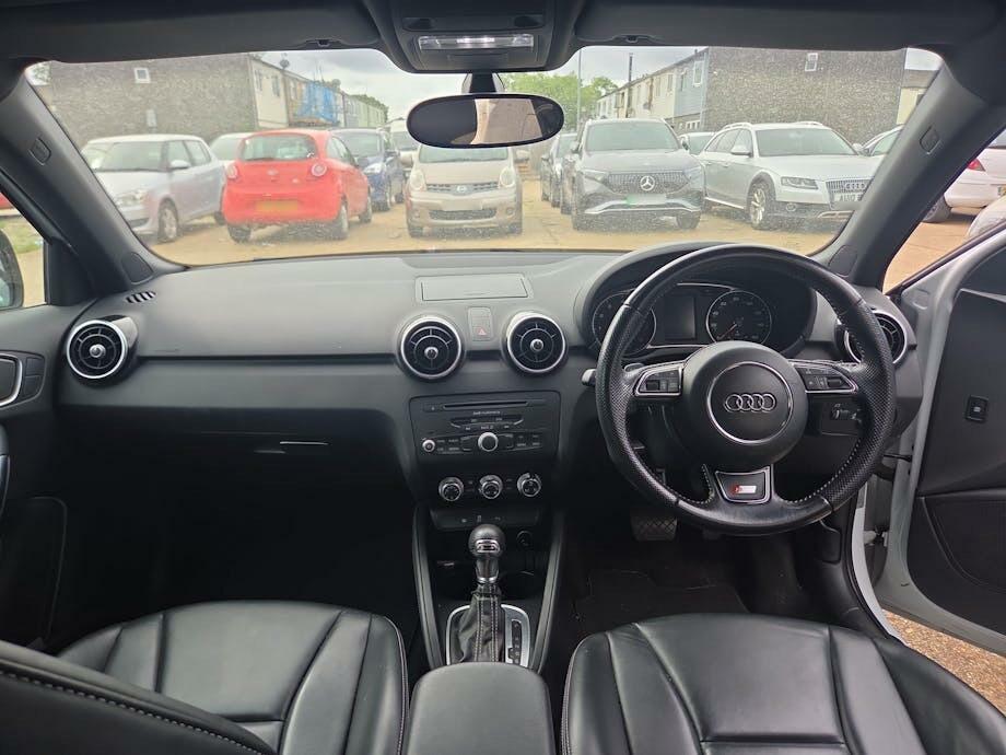 Audi A1 1.4 Tfsi Black Edition Sportback S Tronic Euro 5 5 White #3